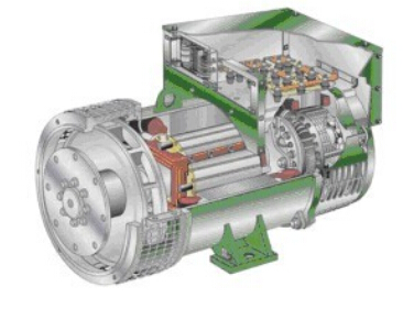 连山发电机内部结构图